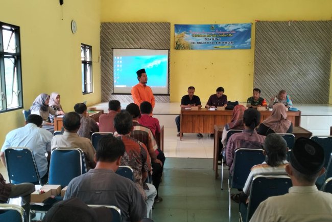 Babinsa Desa Blitar Ikut Musrenbang untuk Kemajuan Desa