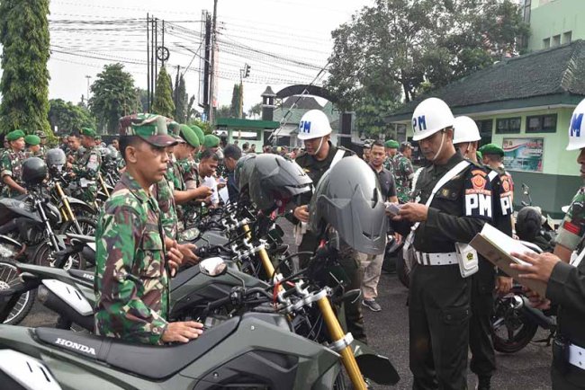 Sosialisasi Ketertiban Berlalu Lintas di Kodim 0704 Banjarnegara