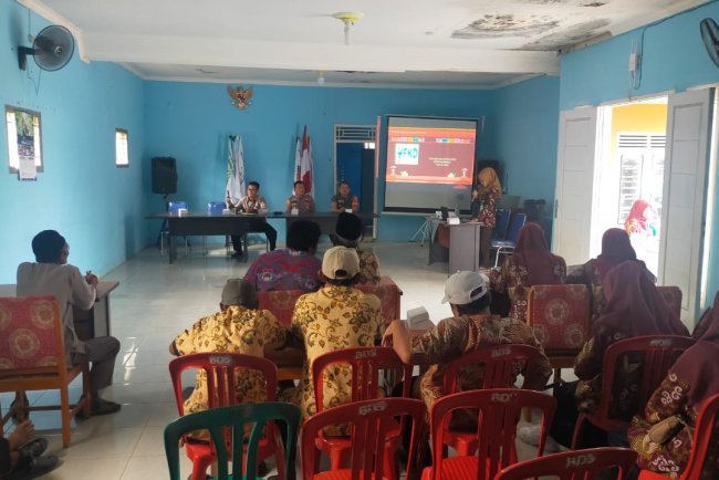 Babinsa Koramil 11 Punggelan Hadiri Rapat Musyawarah Masyarakat Desa 