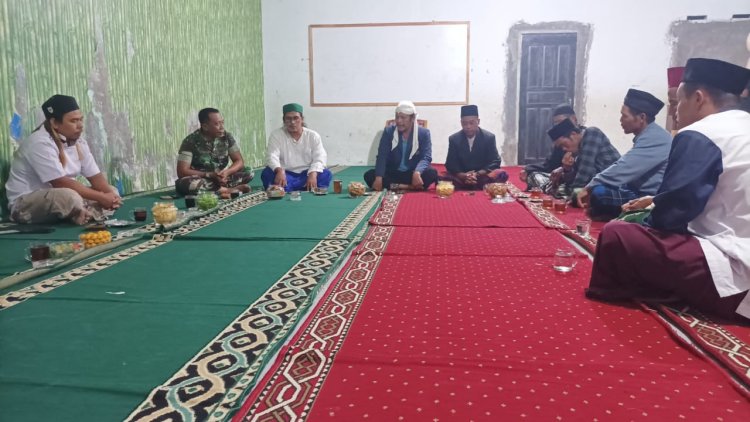 Danramil Kunjungi Pondok Pesantren Jalin Silaturahmi dengan Tokoh Agama