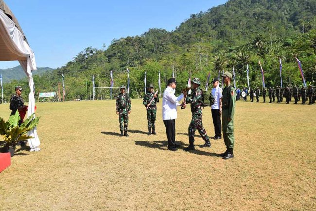 Pj Bupati Banjarnegara Buka Program TMMD Reguler 120