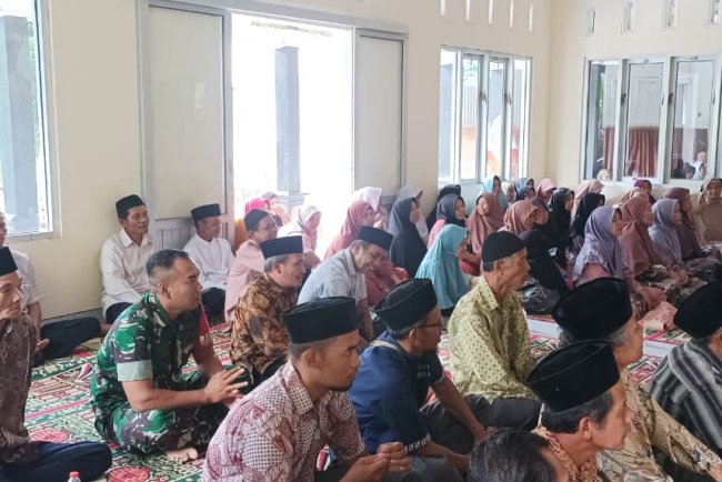 Babinsa Hadiri Kegiatan Seminar Ketahanan Pangan di Wilayah Binaan