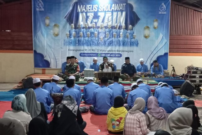 Danramil Hadiri Majlis Dzikir di Karangkobar