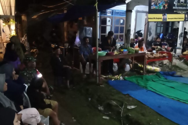 Babinsa Laksanakan Pengamanan Kesenian Kuda Kepan