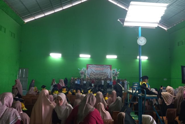 Babinsa Koramil 16/Pejawaran Hadiri Pelepasan/Perpisahan Anak Didik BA Aisyiyah