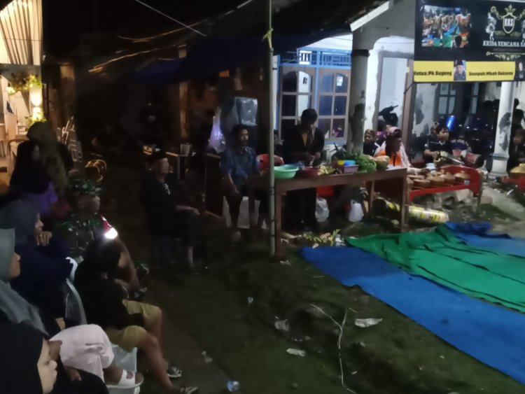 Babinsa Laksanakan Pengamanan Kesenian Kuda Kepan