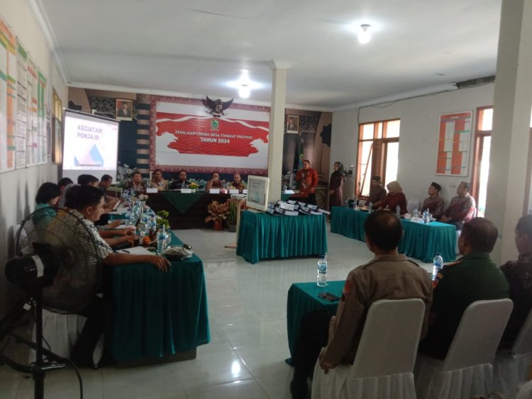 Danramil 13 Banjarmangu Hadiri Kegiatan Lomba Desa Tingkat Provinsi Jawa Tengah