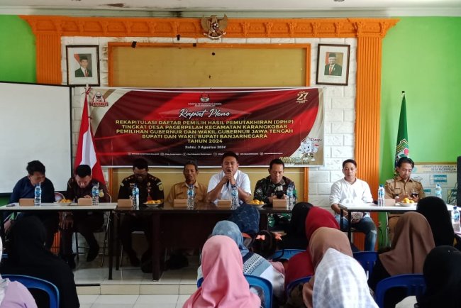 Danramil 04/Karangkobar Kapten Inf Imam Haryitno Hadiri Rapat Sosialisasi BPNT
