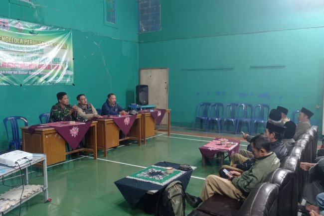 Danramil dan Forkopimca Hadiri Sosialisasi Fungsi Hutan di Batur