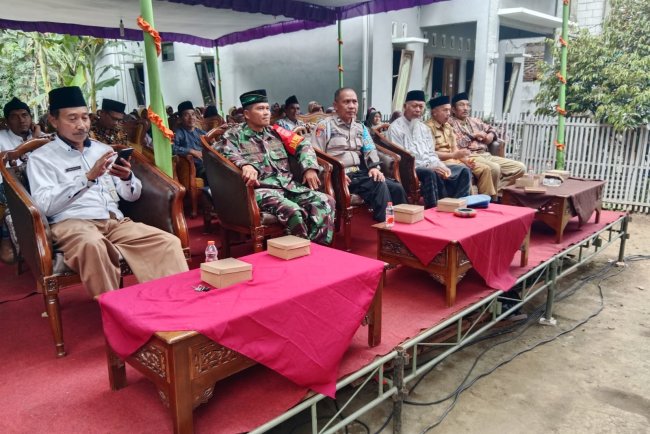 Babinsa Mewakili Danramil Hadiri Maulid Nabi Muhammad SAW