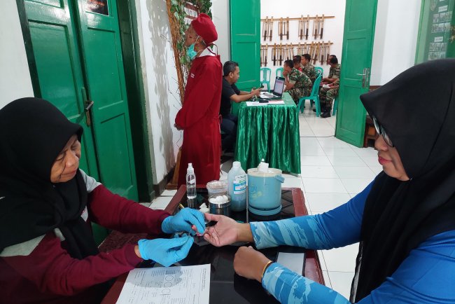 Kodim 0704 Banjarnegara Gelar Donor Darah Sambut HUT ke-63 Korem 071 Wijayakusuma