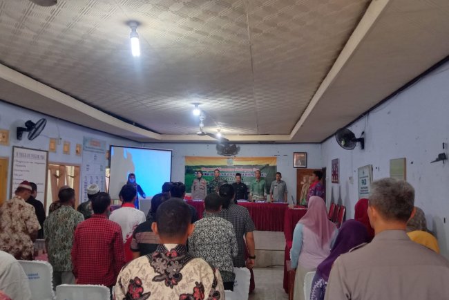 Babinsa Koramil 14/Madukara Hadiri Musdes  RKP Desa Pekauman 