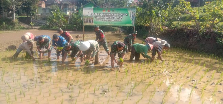 Babinsa Hadir Dalam  Kegiatan Musrenbangdes Di Desa Binaan