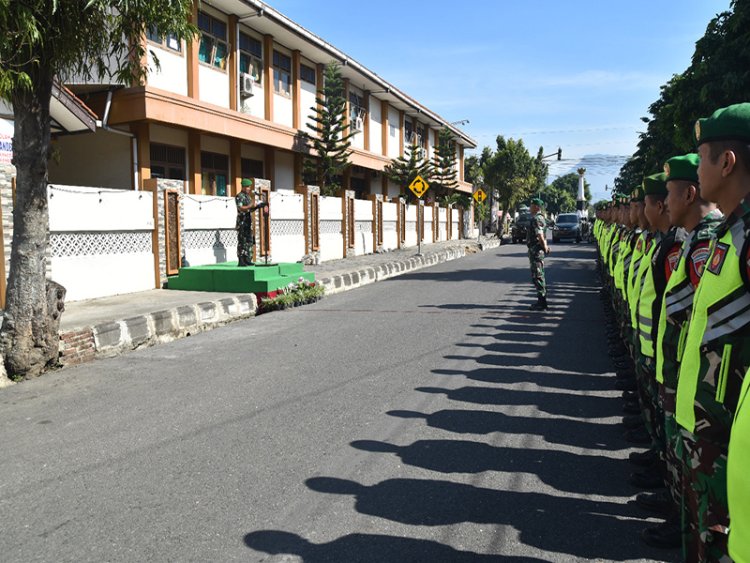 Kodim 0704 Banjarnegara Gelar Apel Pasukan untuk Pengamanan Pilkada Serentak 2024