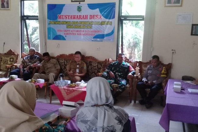 BABINSA HADIRI MUSDES  RKPDESA DI DESA GRIPIT