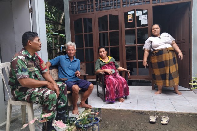 Babinsa Selalu Jaga Hubungan Baik Antara Warga Desa Binaan Koramil 09 Susukan