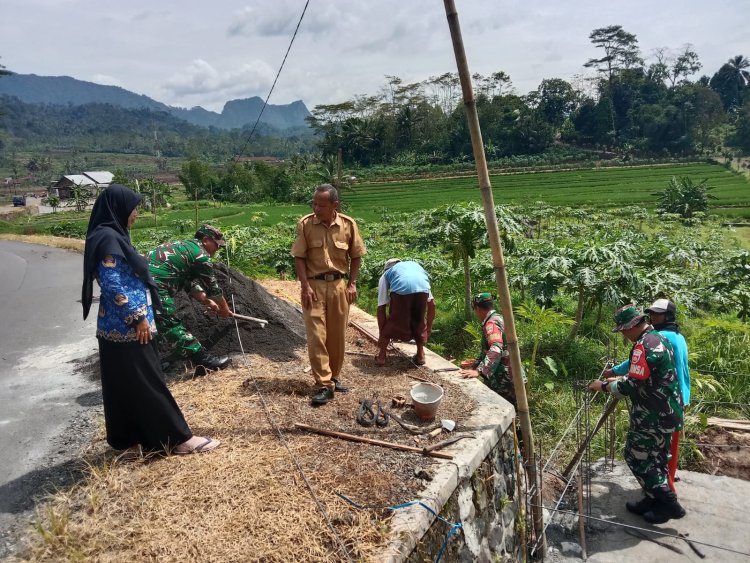 Bangun Rumah Pompa Air di Desa Medayu untuk Dukung Irigasi Pertanian