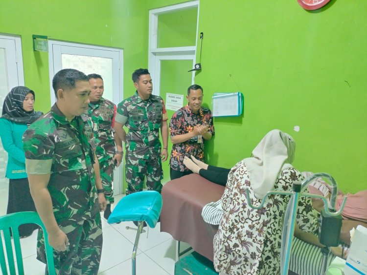 Babinsa Dukung Program KB Kesehatan melalui Pendampingan Pelayanan MKJP