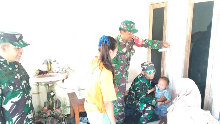 Babinsa Pendampingan Program Stunting