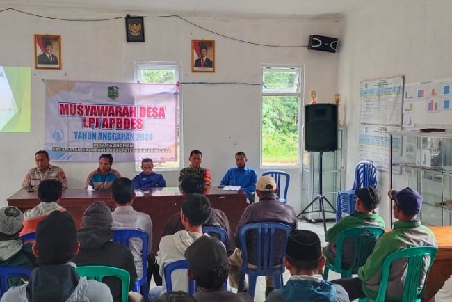 Musyawarah Desa APBDes Dihadiri Oleh Babinsa Koramil 06 Kalibening