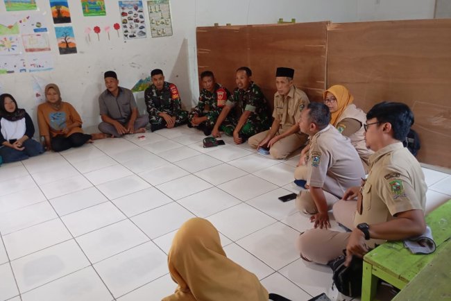 Babinsa Hadiri Kegiatan Verifikasi Pipanisasi di Desa Sipedang