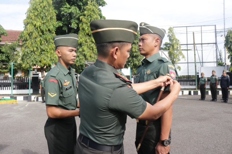 Dandim Banjarnegara Pimpin Korp Raport Kenaikan Pangkat Momentum Syukur dan Motivasi di Awal April