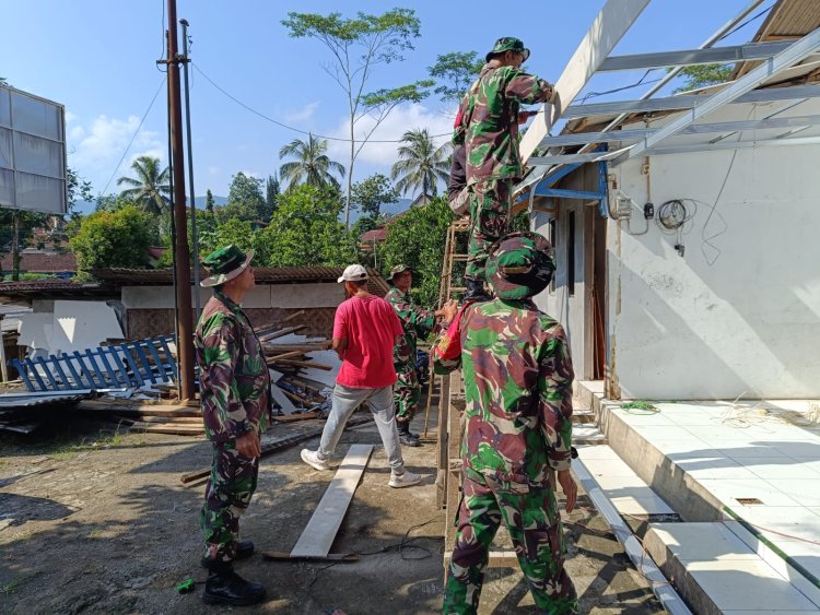 Sentuhan Kepedulian TNI Teras Harapan untuk Anak-Anak Panti