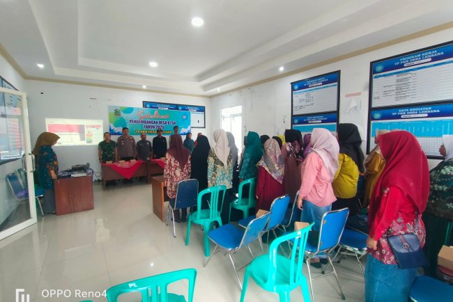 Danramil 04 Karangkobar  Menghadiri Sosialisasi Pengembangan Desa B2SA Desa Leksana