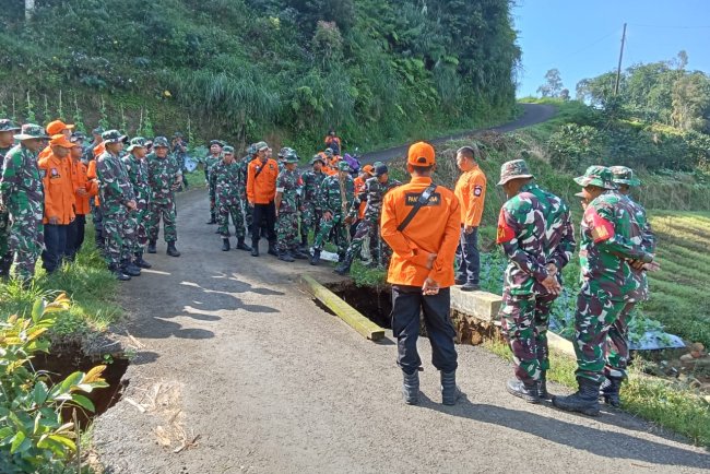 Mitigasi Bencana di Wilayah Koramil 17 Wanayasa