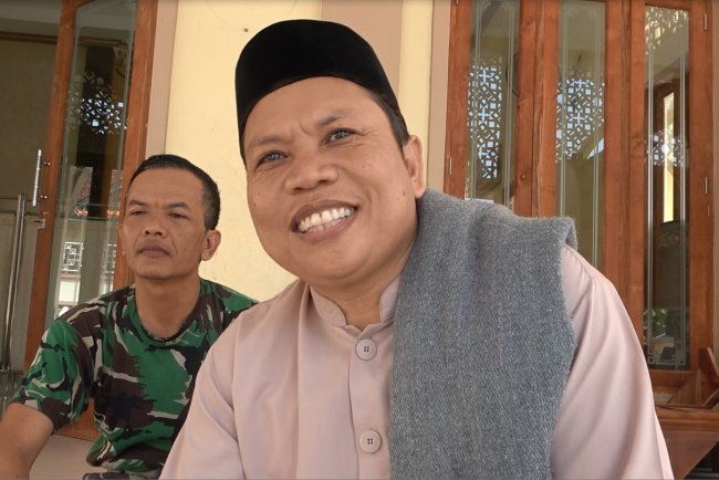 Tokoh Agama Ustadz Sodiq Program Sumur Bor TMMD Sangat Bermanfaat bagi Warga Windurojo