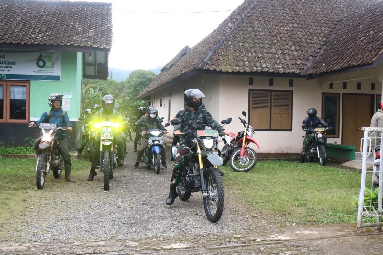 Kodim 0704 Banjarnegara dan Perhutani Jaga Napas Hutan