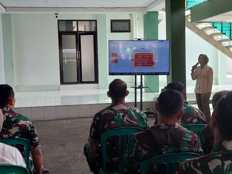 Poskes Kartika Banjarnegara Gelar Penyuluhan Kesehatan untuk Anggota Kodim 0704