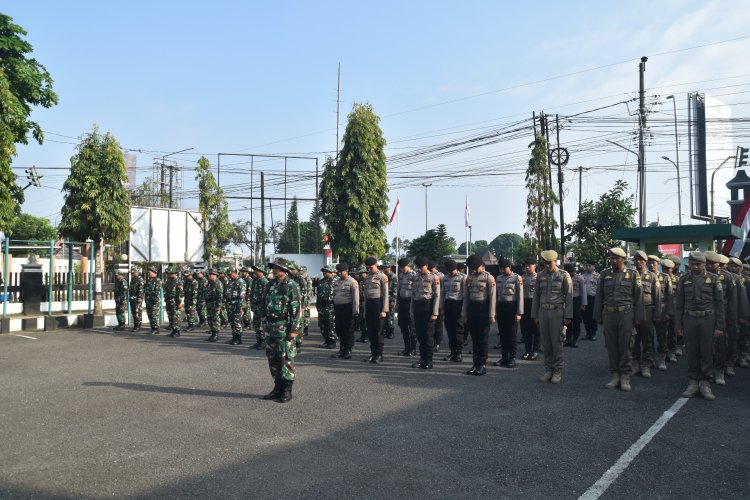 Banjarnegara Siaga Bencana Dandim 0704 Banjarnegara Pimpin Apel Kekuatan