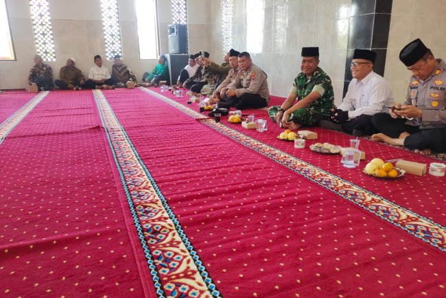 Tingkatkan Silaturahmi Danramil Hadiri Peresmian Pondok Pesantren di Wilayah Binaan