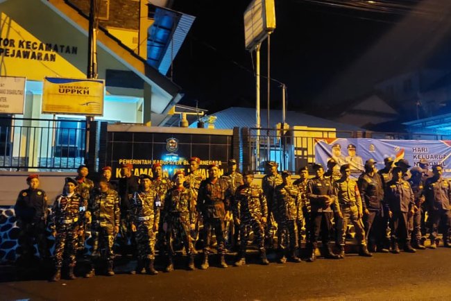 Koramil 16 Pejawaran Gelar Patroli Bersama Komponen Masyarakat, Guna Ciptakan Kondisi Yang Aman