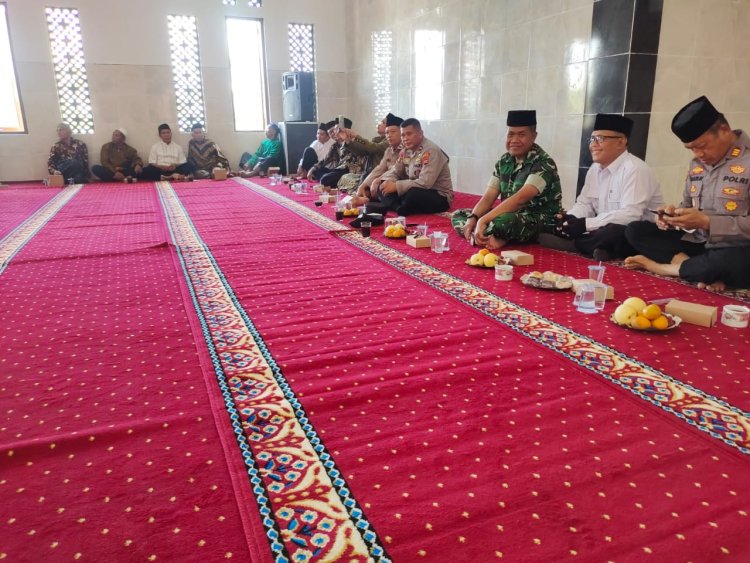 Tingkatkan Silaturahmi Danramil Hadiri Peresmian Pondok Pesantren di Wilayah Binaan