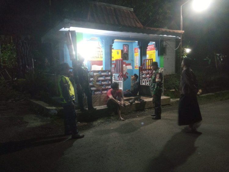 Babinsa Koramil 06 Kalibening melaksanakan Patroli Wilayah Binaan