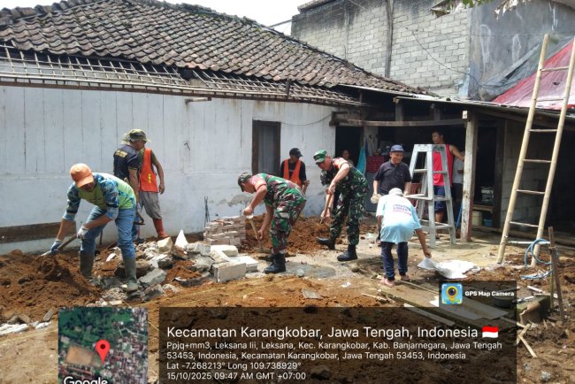 Melalui Kerja Bakti Akan Terjalin Kerja Sama Yang Baik Antara Babinsa Dengan Masyarakat