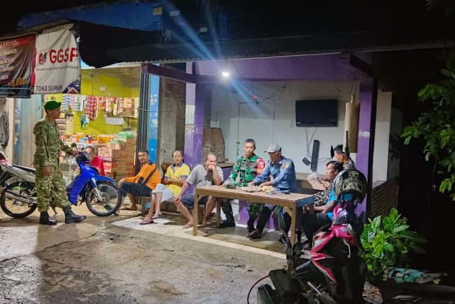 Gelar Patroli Malam Guna Tingkatkan Kamtibmas Wilayah Susukan