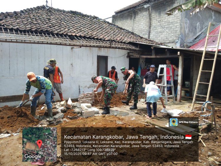 Melalui Kerja Bakti Akan Terjalin Kerja Sama Yang Baik Antara Babinsa Dengan Masyarakat
