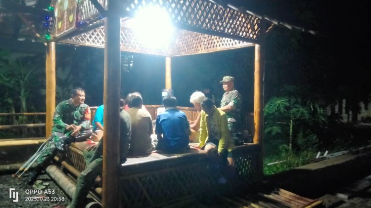 Menjaga Kondusifitas Lingkungan Bersama Warga Dan Linmas Desa Medayu