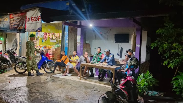 Gelar Patroli Malam Guna Tingkatkan Kamtibmas Wilayah Susukan