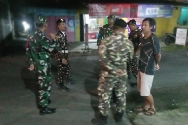 Babinsa Patroli Bersama