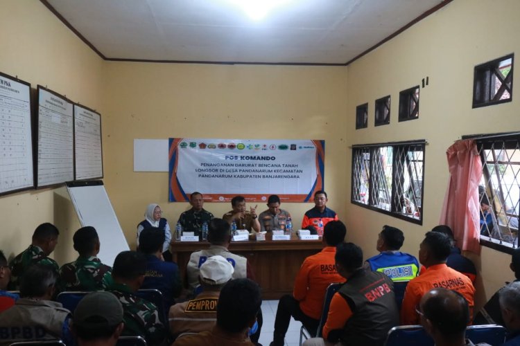 Forkopimda Jateng Gerak Cepat Tangani Longsor Pandanarum
