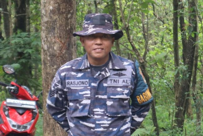 Sinergi Lintas Matra, Serka Sarjono, Prajurit TNI AL yang Terjun Bangun Desa Terpencil