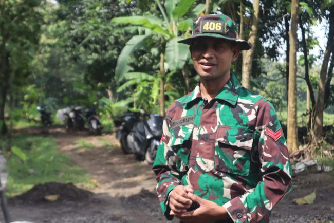 TMMD 127 Brebes, Dari Harapan Petani Hingga Cita-Cita Prajurit Menjadi Babinsa