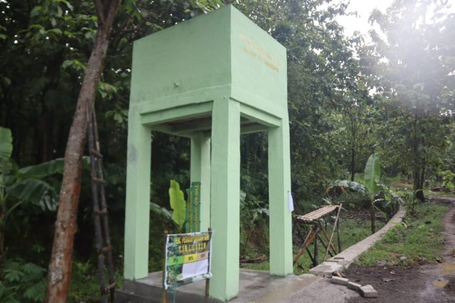 Atasi Krisis Air Bersih di Cikuya, Satgas TMMD Brebes Tuntaskan Proyek Strategis TNI Manunggal Air