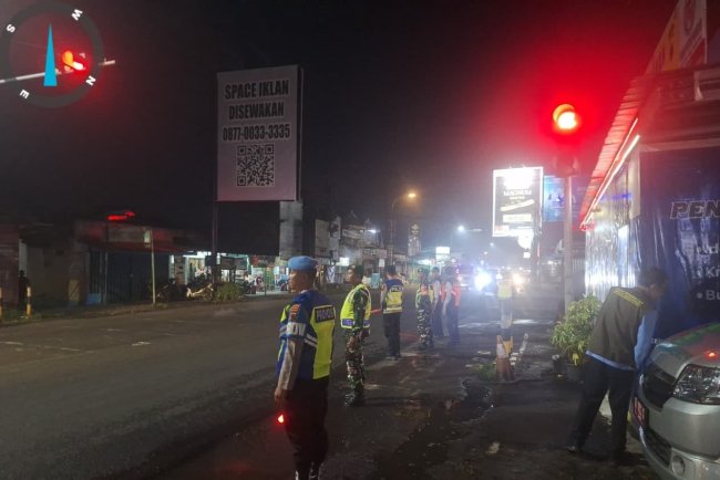 Sinergi TNI–Polri di Klampok Menjaga Nyaman Arus Mudik Lebaran 1447 H