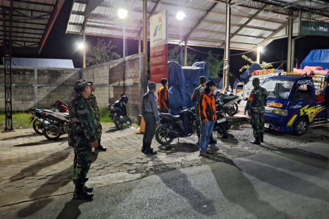 Koramil 14/Madukara Gelar Patroli Bersama