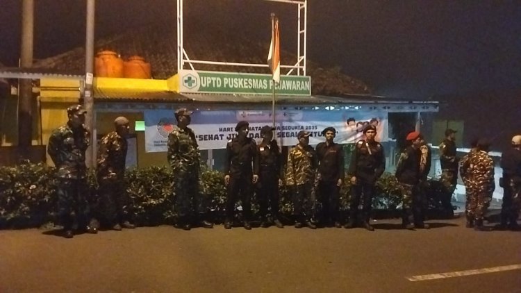 Koramil 16 Pejawaran Gelar Patroli Bersama Komponen Masyarakat, Guna Ciptakan Kondisi Yang Aman